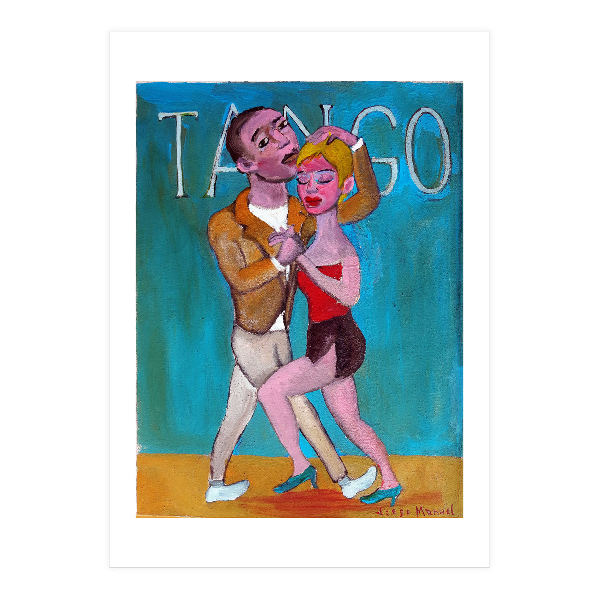 Caricias De Tango (Print Only)