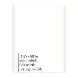TAKING THE RISK (Print Only) thumbnail