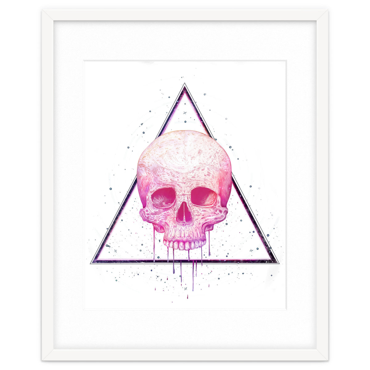 Skull In Triangle