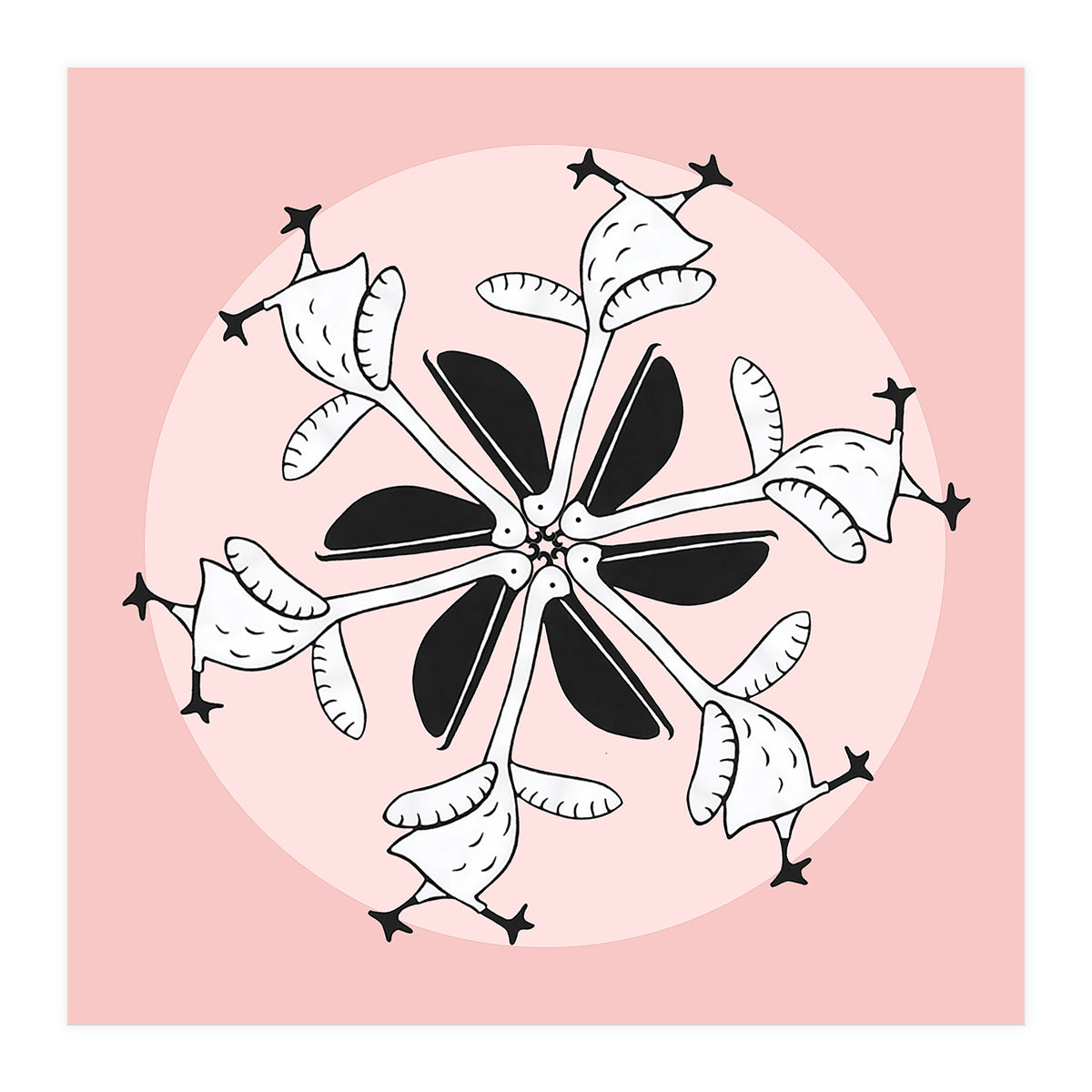 Pelican Wheel (Print Only)