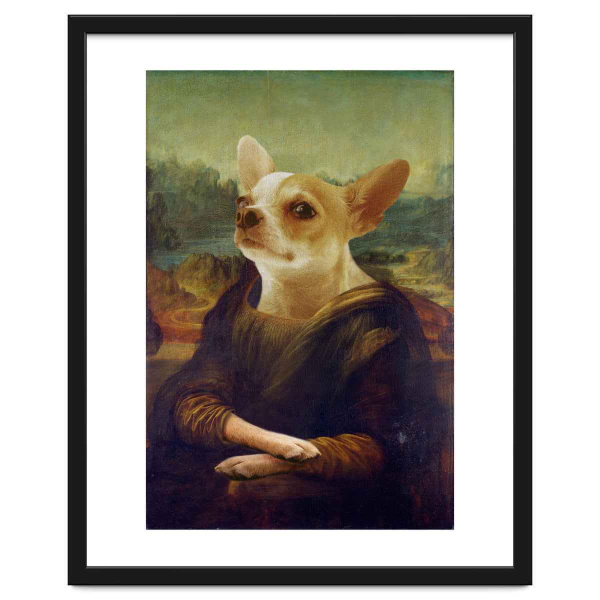 Mona Lisa Chihuahua