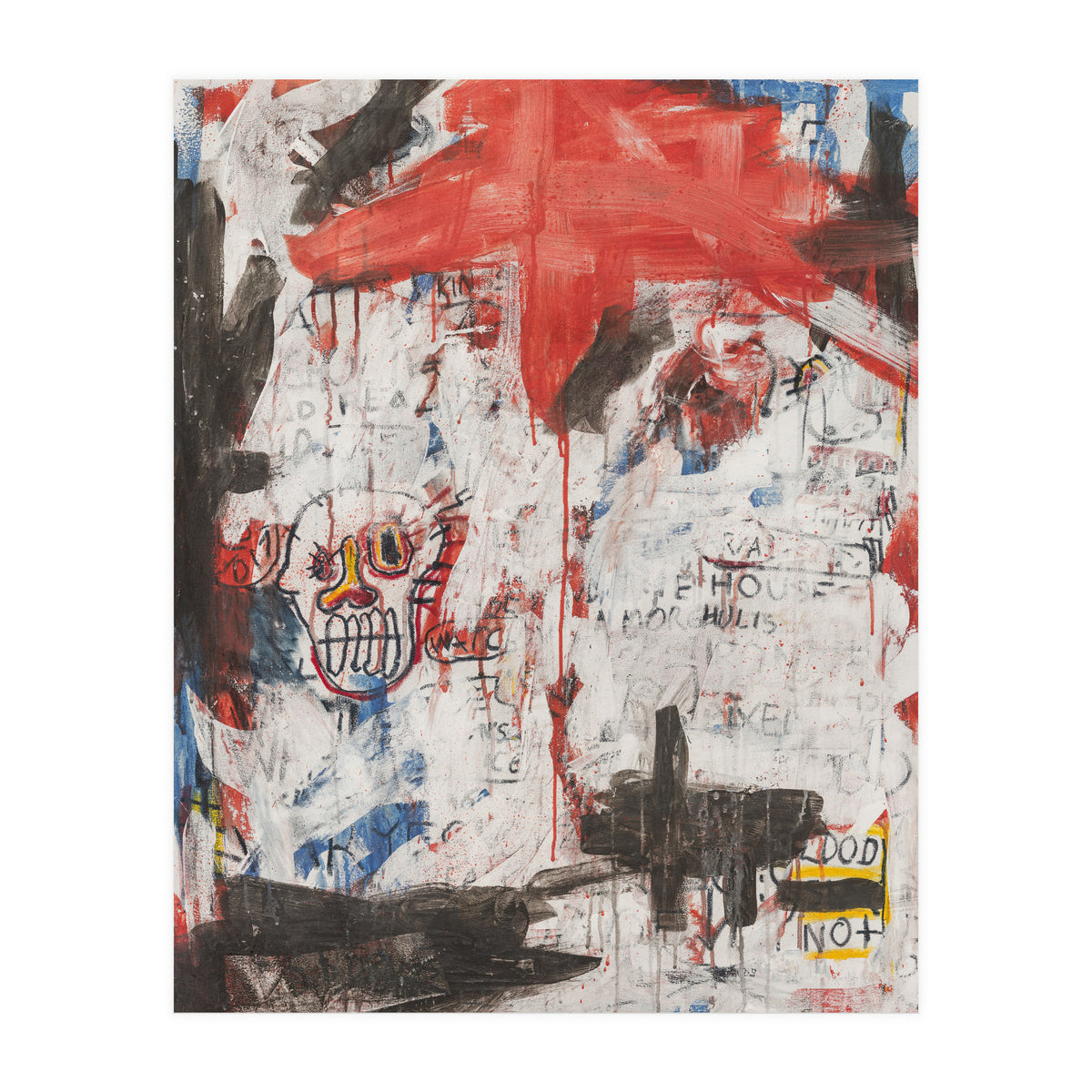 Snow Face Art (Print Only)