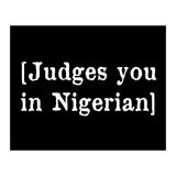 Judges You In Nigerian (Print Only) thumbnail