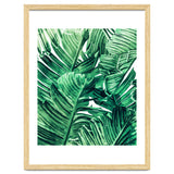 Tropical State of Mind | Watercolor Palm Banana Leaves Painting | Botanical Jungle Bohemian Plants thumbnail