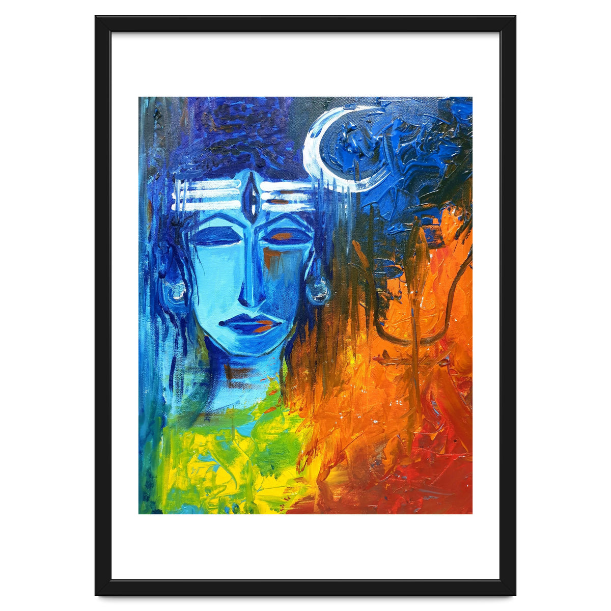 Abstract Shiva