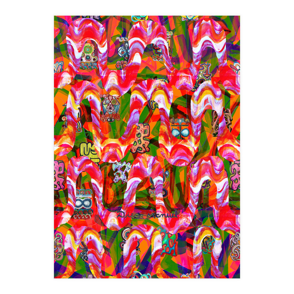 Pop Abstract 11 (Print Only)