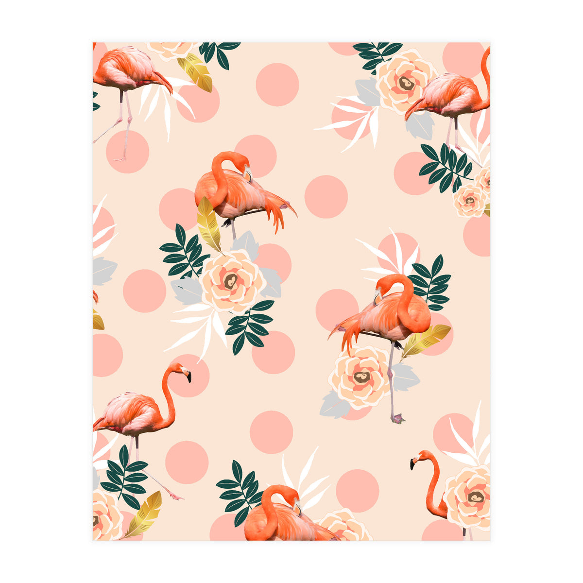 Flamingo Jazz (Print Only)