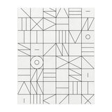 My Favorite Geometric Patterns No.1 - White (Print Only) thumbnail