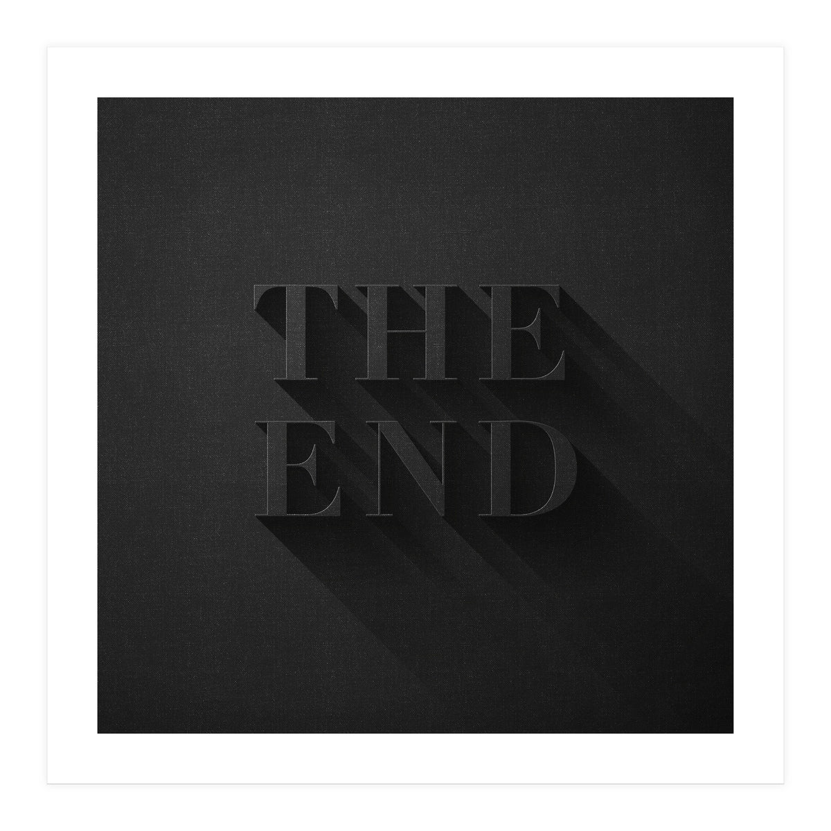THE END (Print Only)