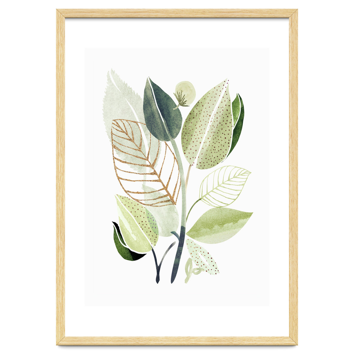 Spring Botanical Collage