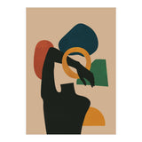 Abstract Body Mind Modern Mid Century (Print Only) thumbnail