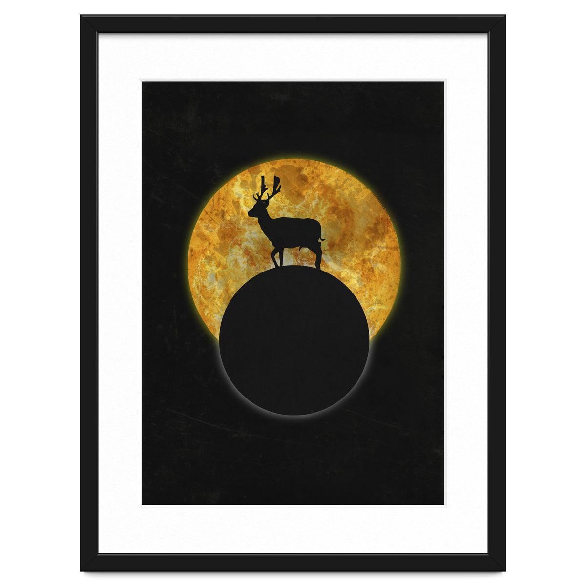 Deer On The Moon