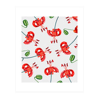 Exotic Floral Pattern (Print Only)