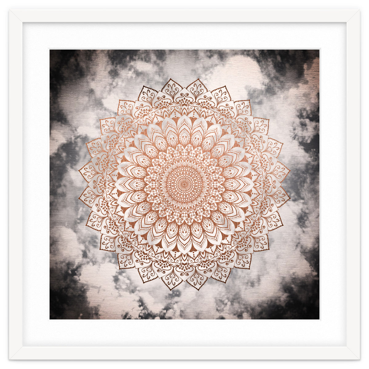 Rose Night Mandala