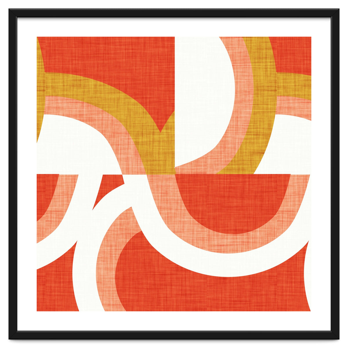 New Mid Mod Freeway Orange