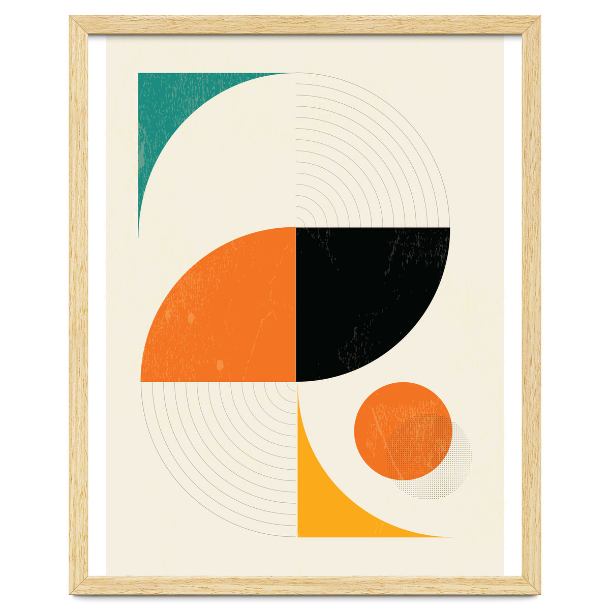 Mid Century Modern Abstract Pop