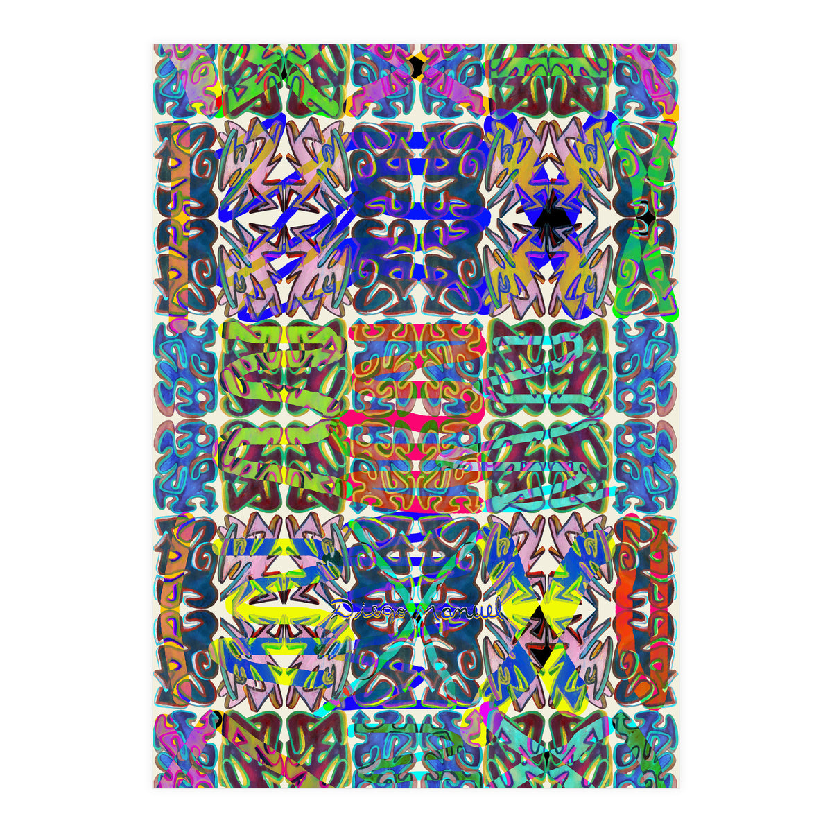 Graffitis 2021 Tapiz 100 (Print Only)