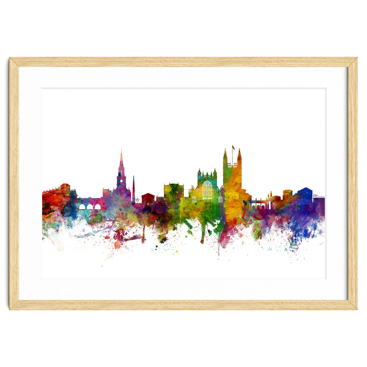 Bath England Skyline Cityscape