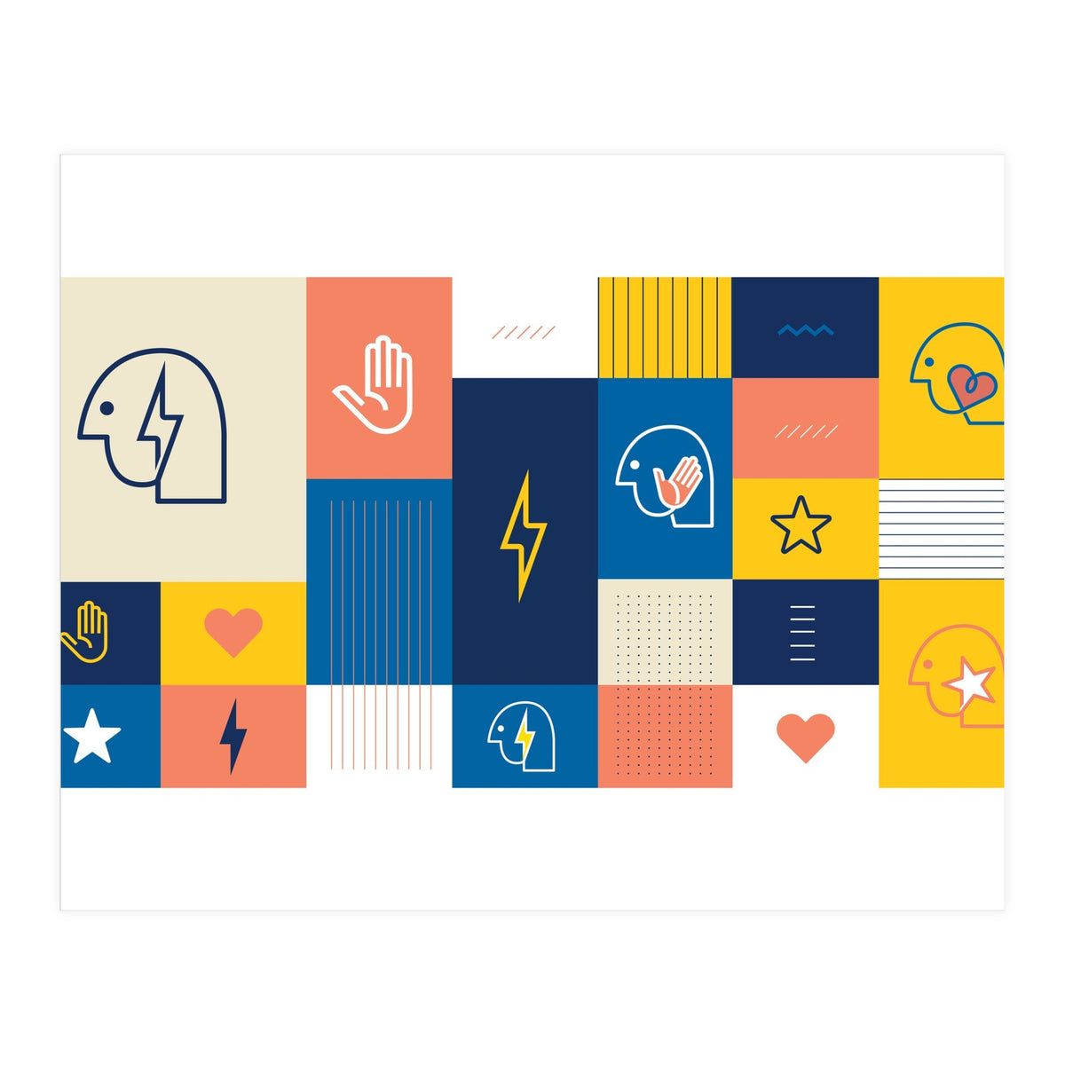 Heads & Icons (Print Only)