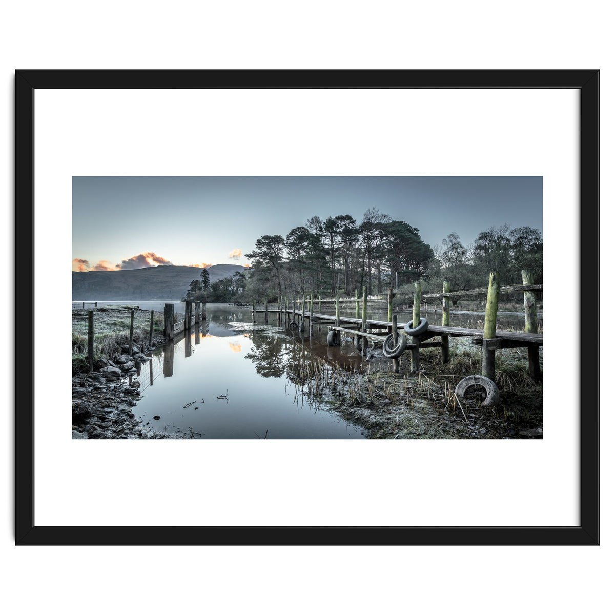 Derwent Water winters morning