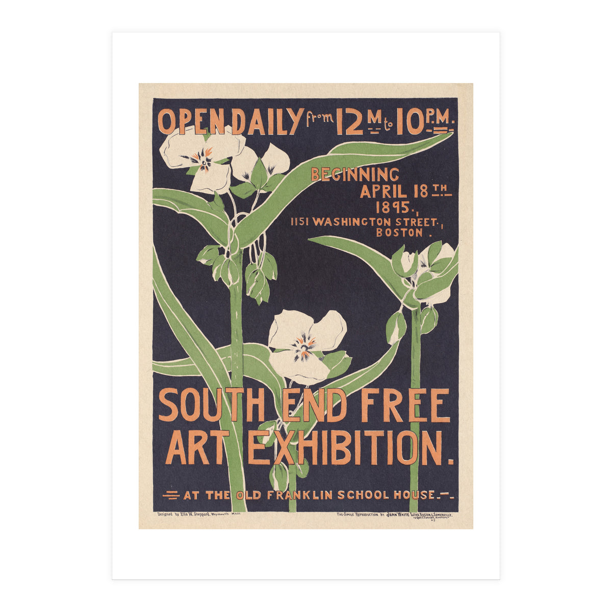 South End Art Exhibition (Print Only)