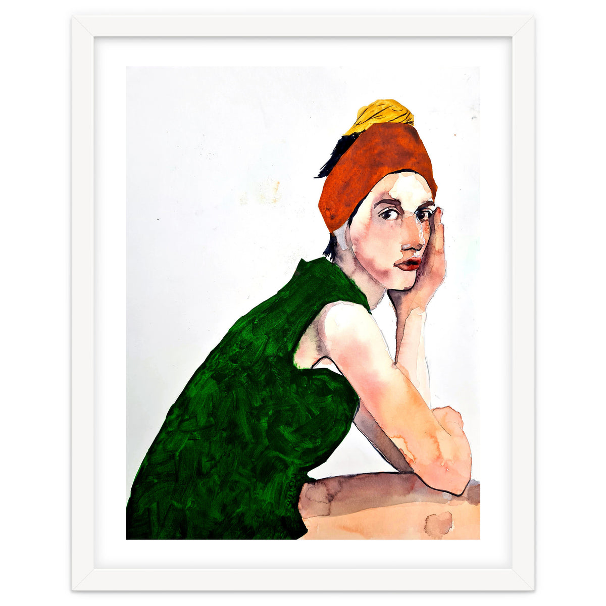 Untitled #86 - Woman in green