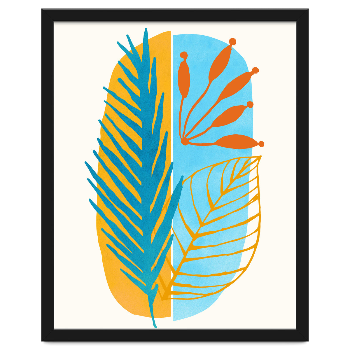 Beach Flora Abstract