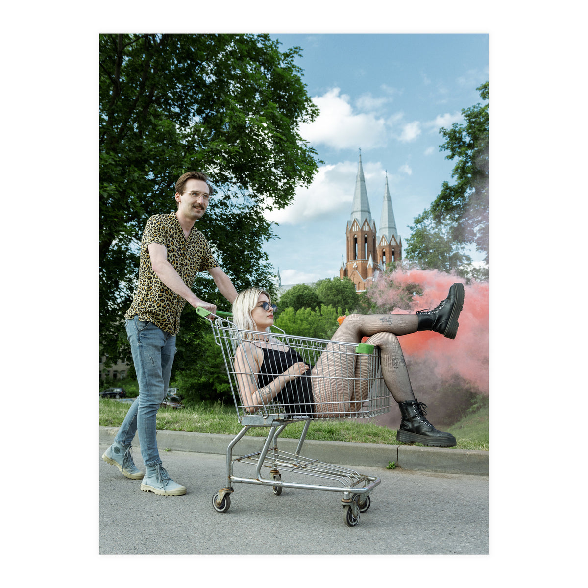 Smokin' Feet (Print Only)