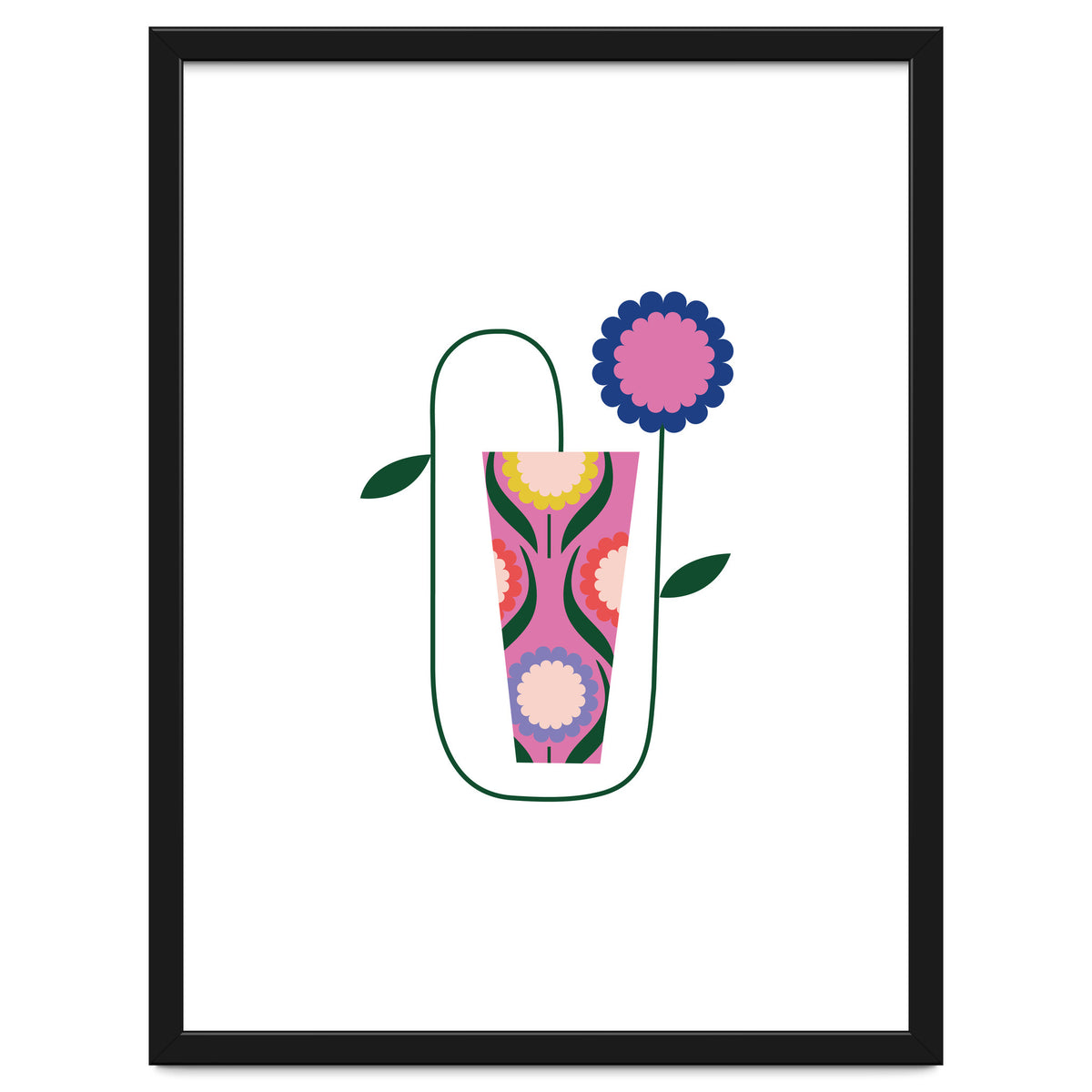 Strange Flower Rgb Cropped White