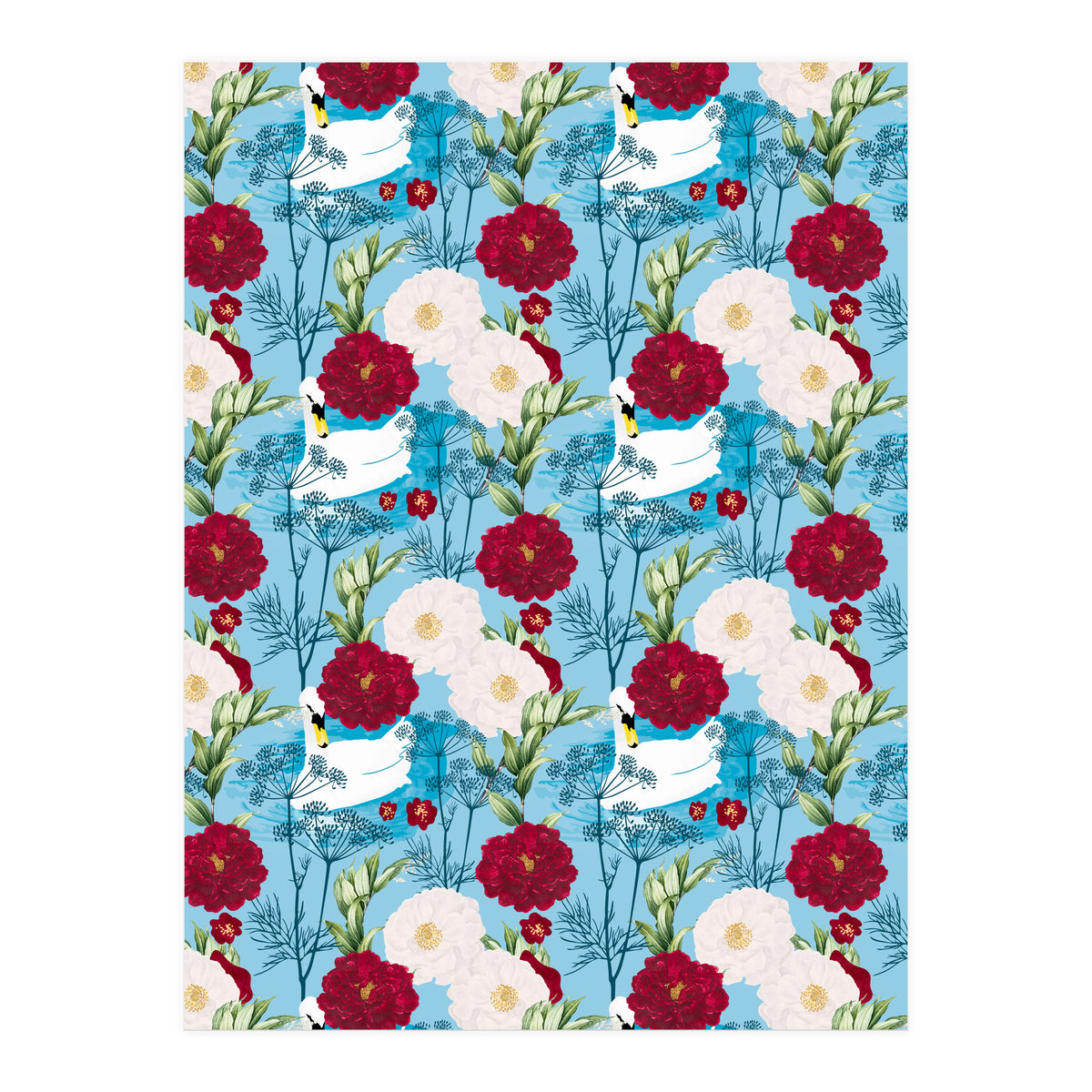 Swan Pond (Print Only)