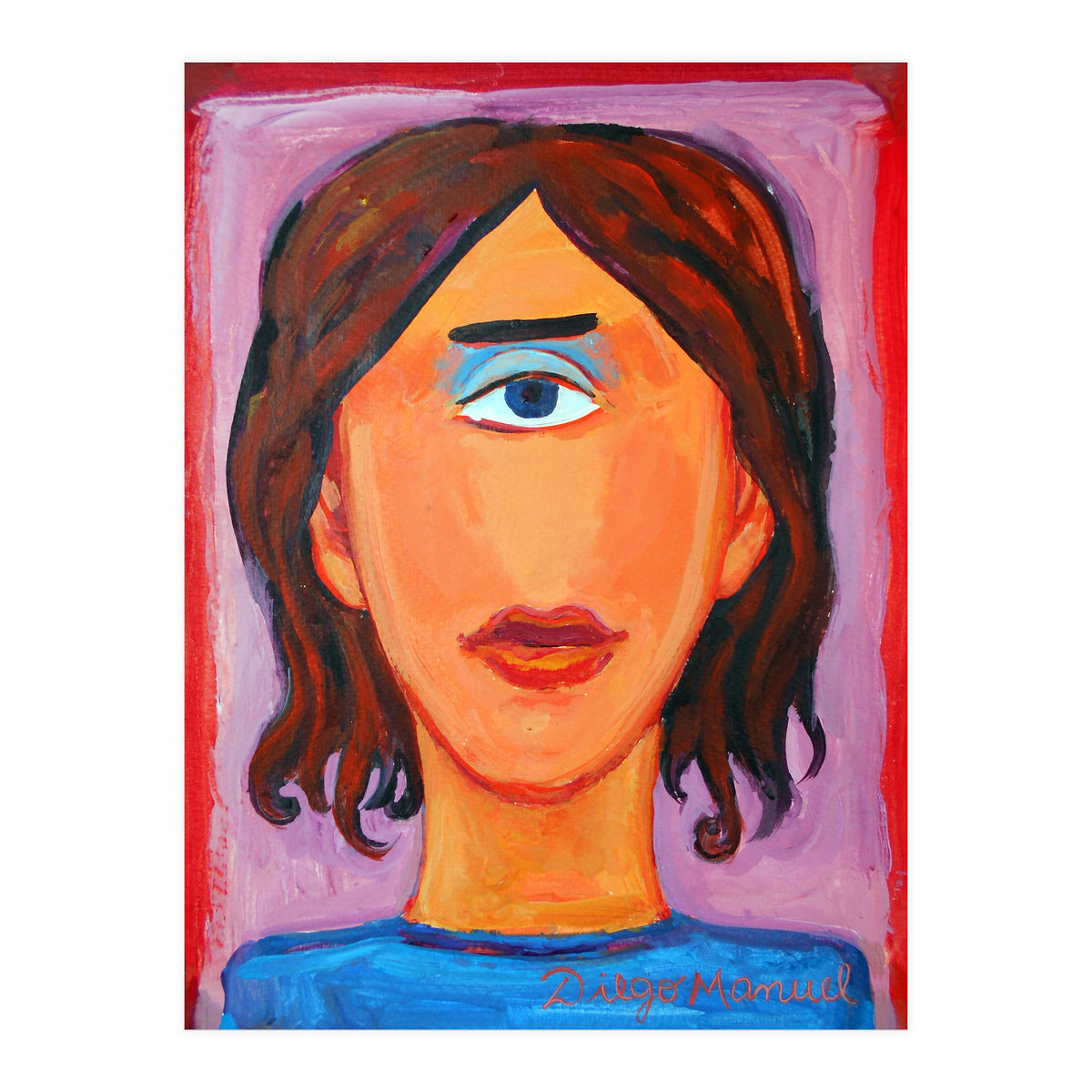 Cabeza De Mujer 3 (Print Only)