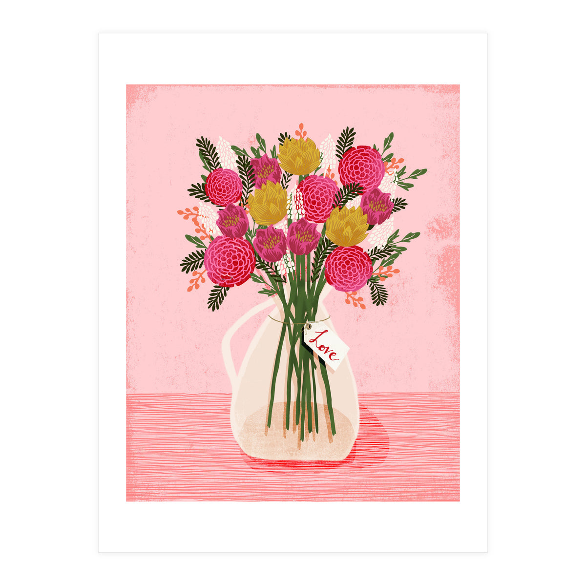 Flower Vase (Print Only)