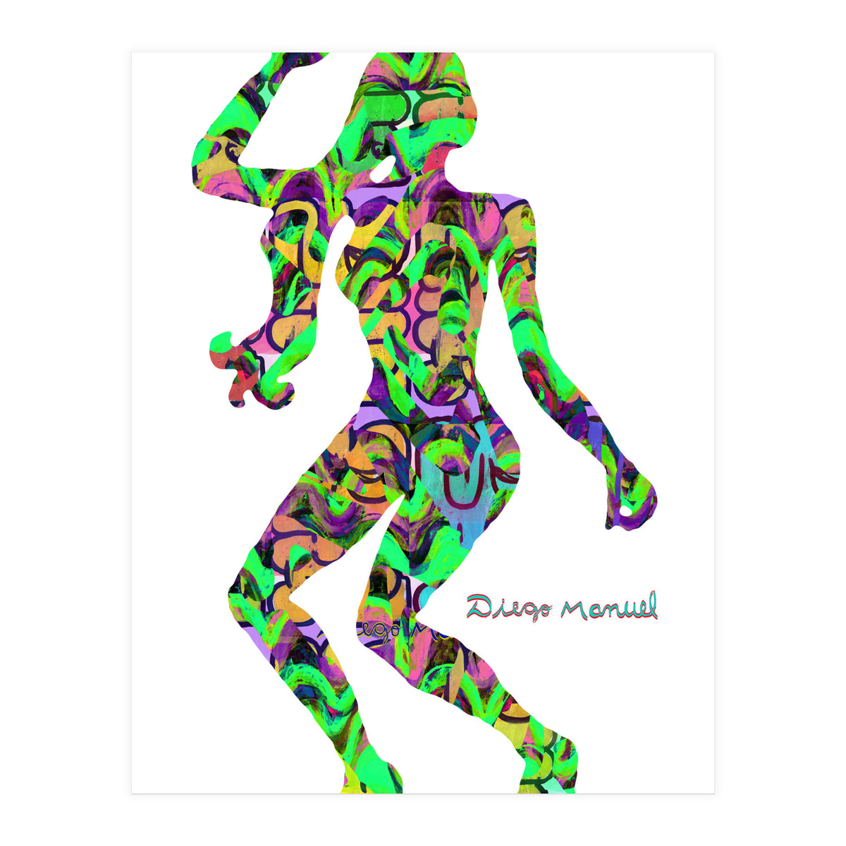 Dance Girl B 3  (Print Only)