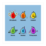 Kawaii Flaming Elements Science (Print Only) thumbnail