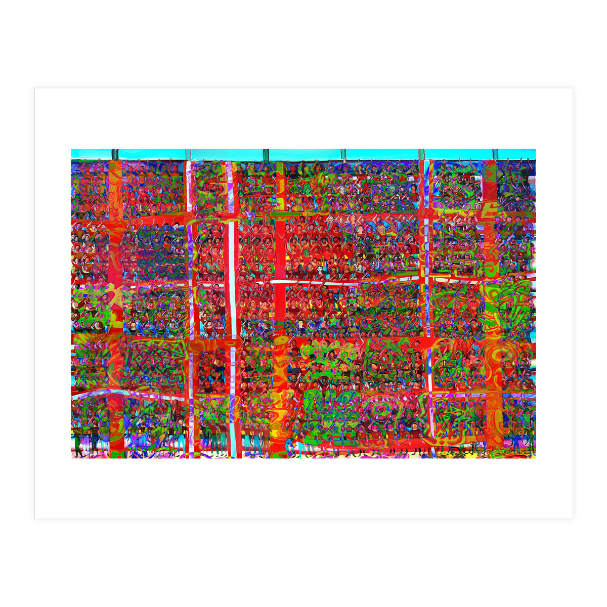 Gran Hinchada Roja 9 (Print Only)