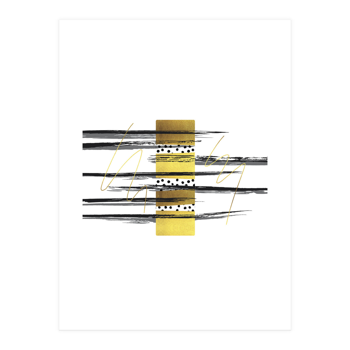 Deco Lines No. 4 - Elegance (Print Only)