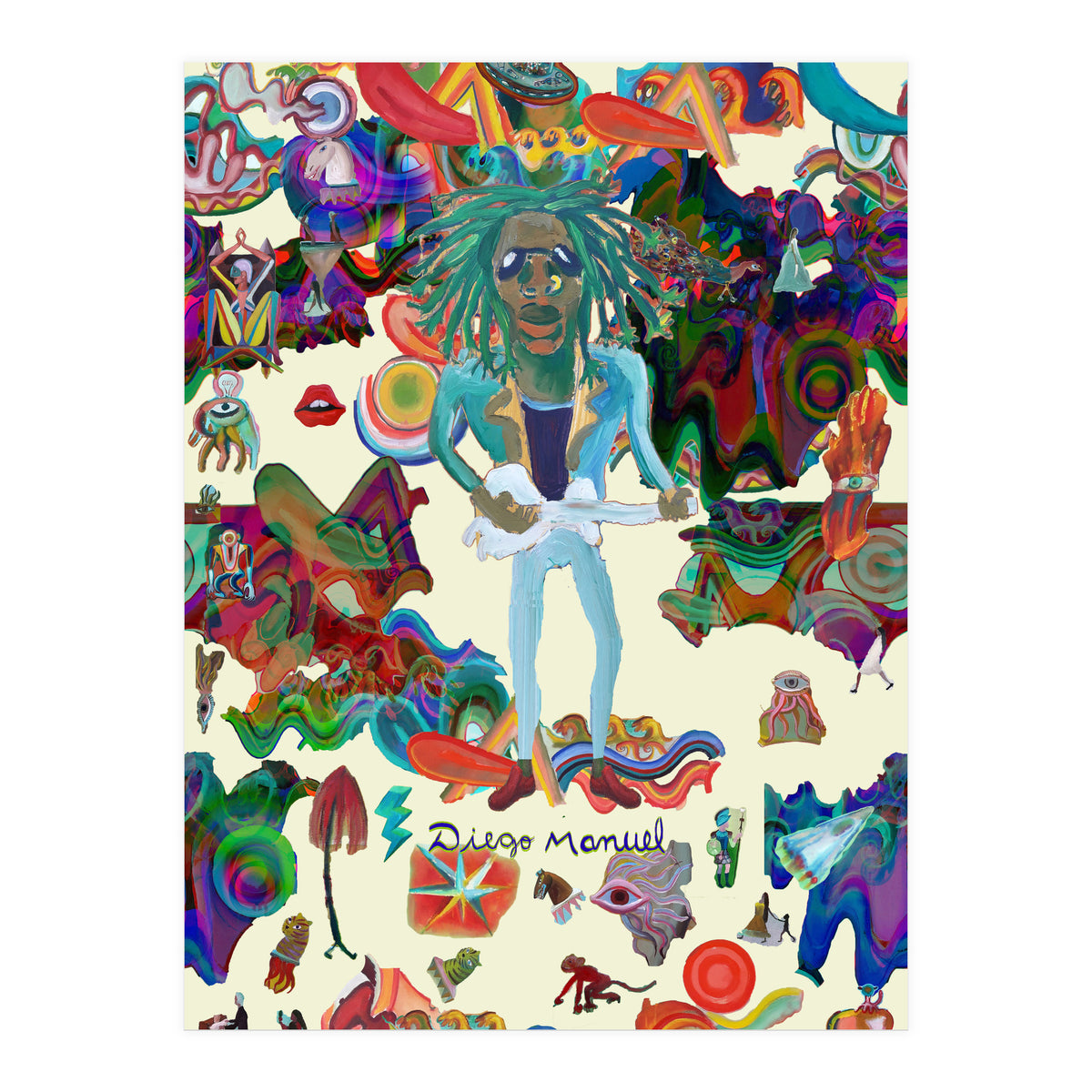 Graffitis 2021 Tapiz 52 B (Print Only)