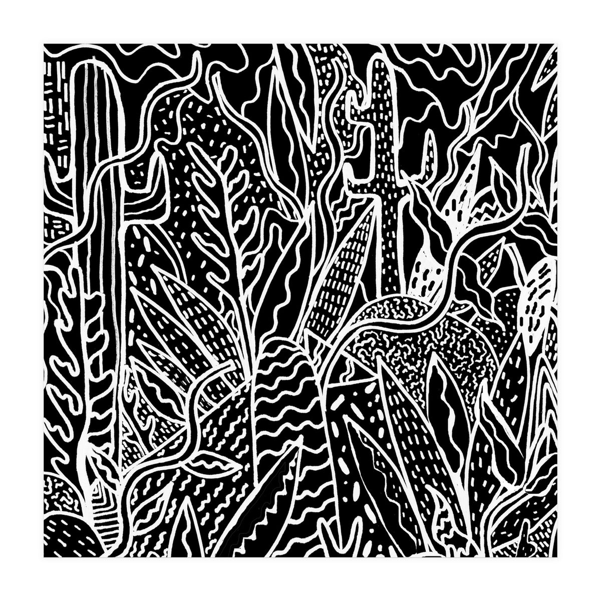 The Garden Ohh Deer (Print Only)