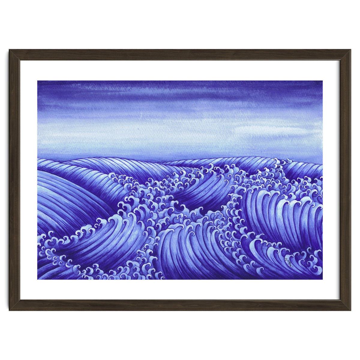 Turbulent Water Triptych part 2