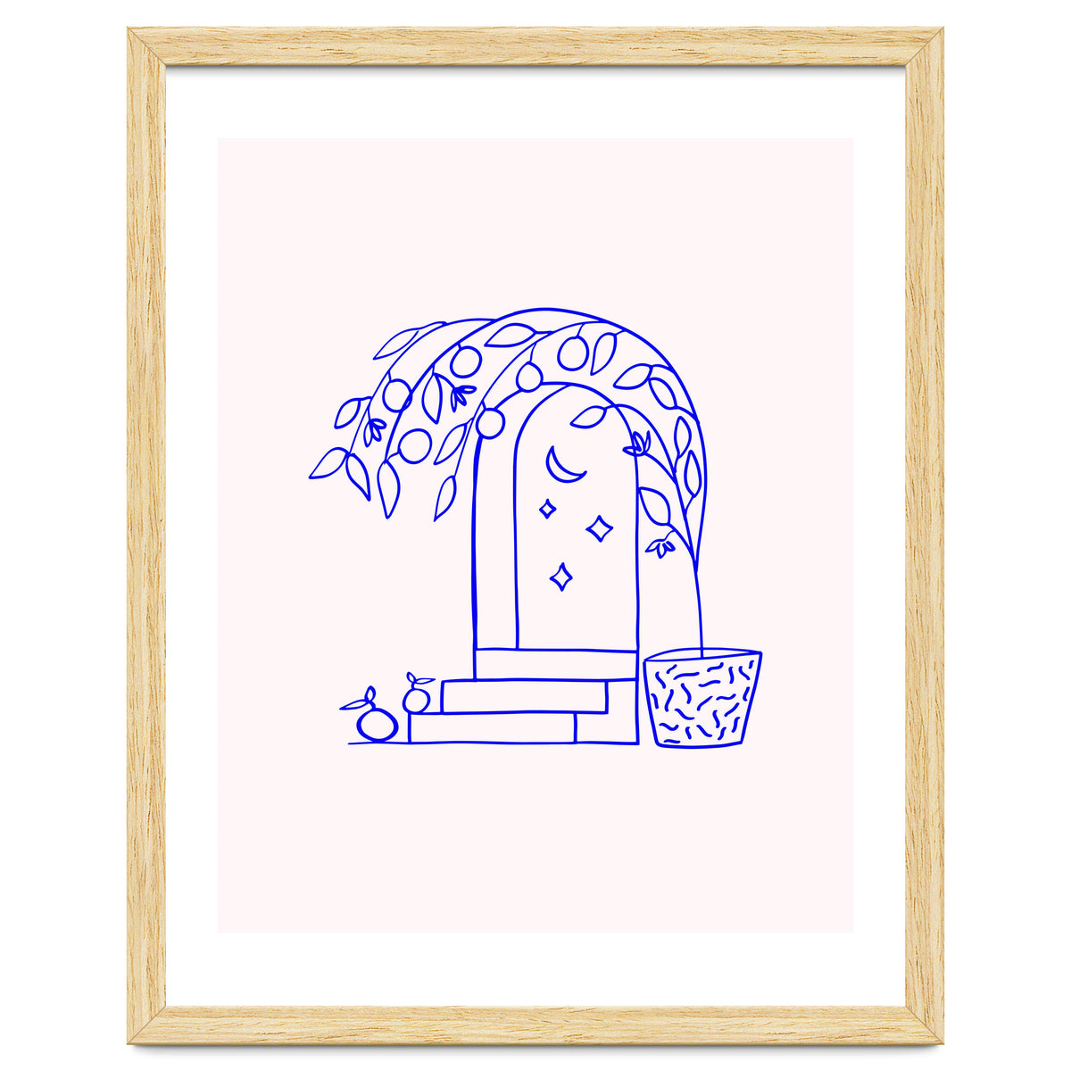 Summer at that Marrakech villa #illustration #sketch