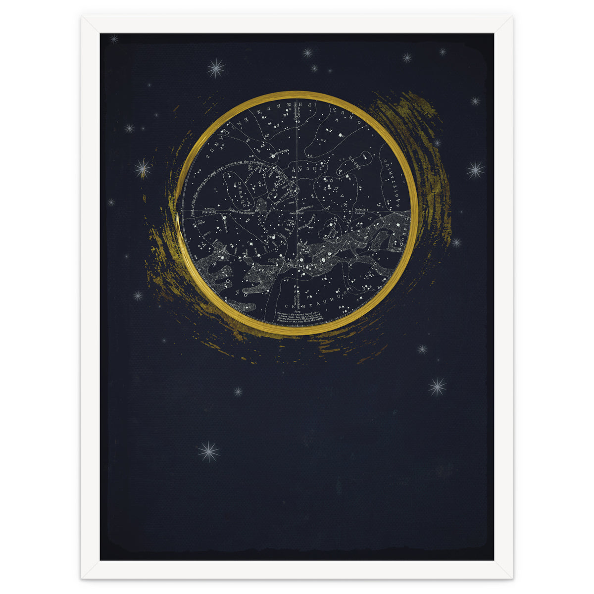 Vintage Cosmos: Star Map