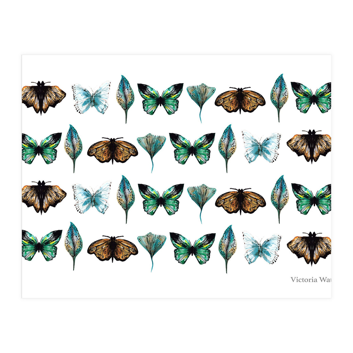 Spring Butterflies (Print Only)