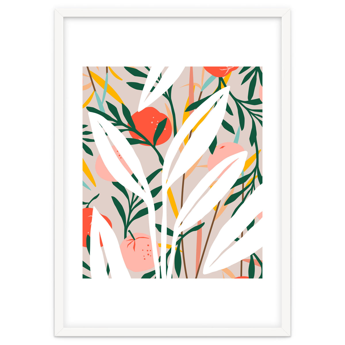 Abstract Plant Blush