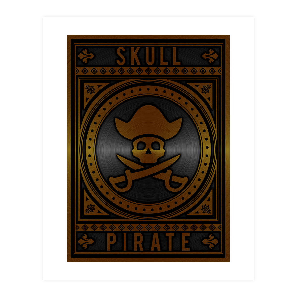 Skull Pirate (Print Only)