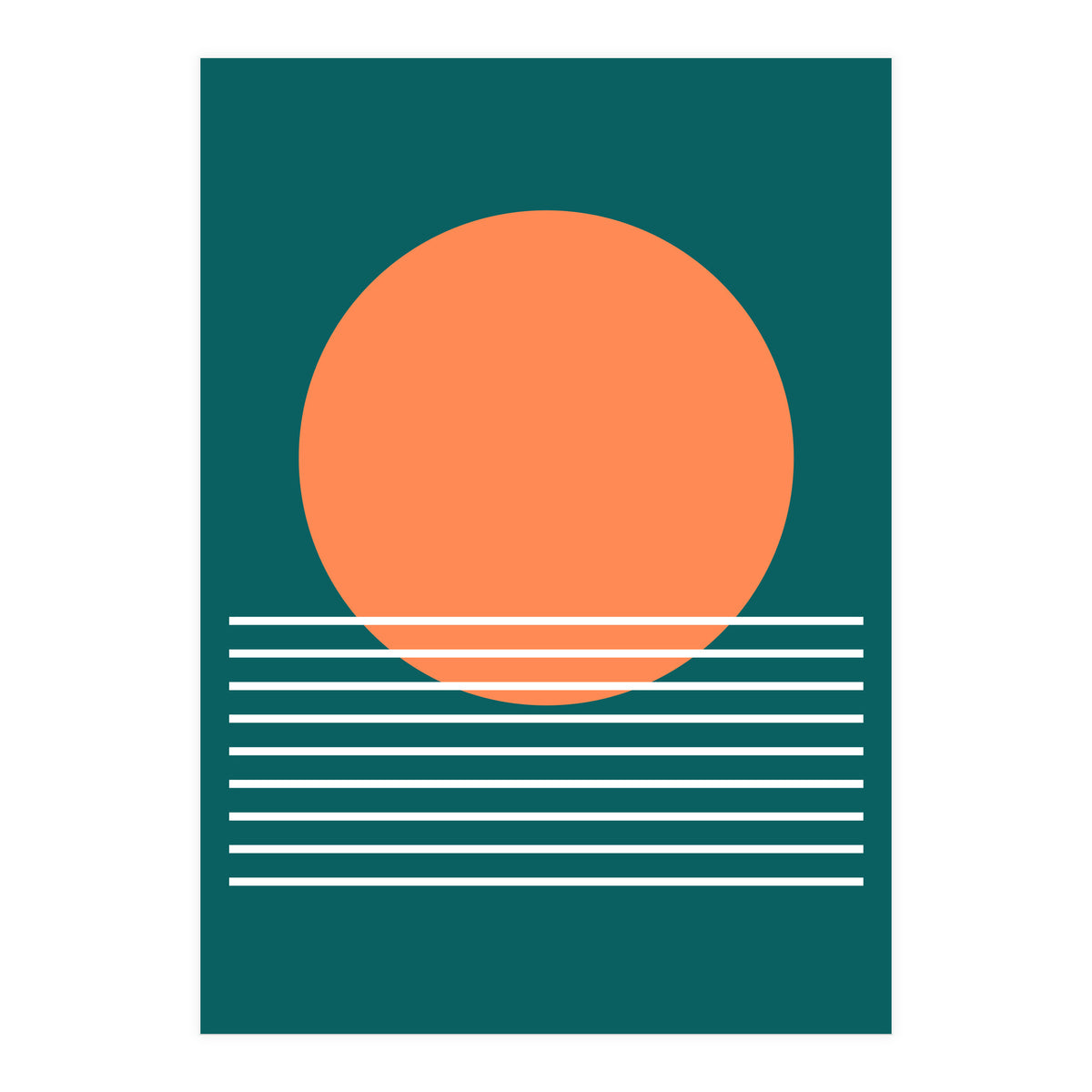 Minimalistic landscape I (Print Only)