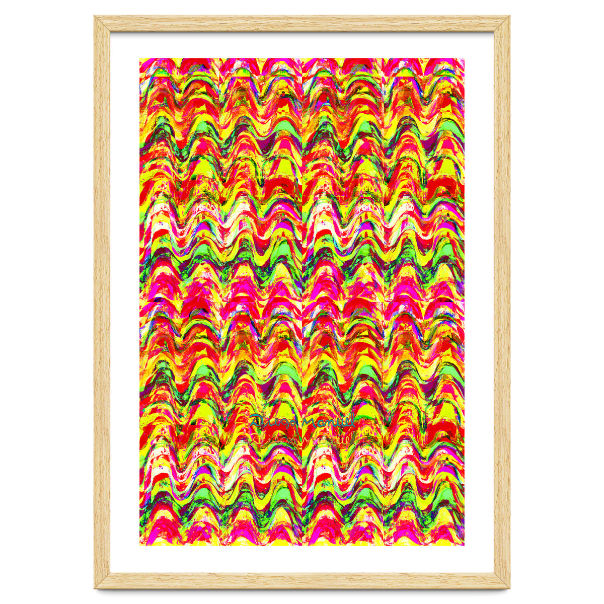 Pop abstract color full