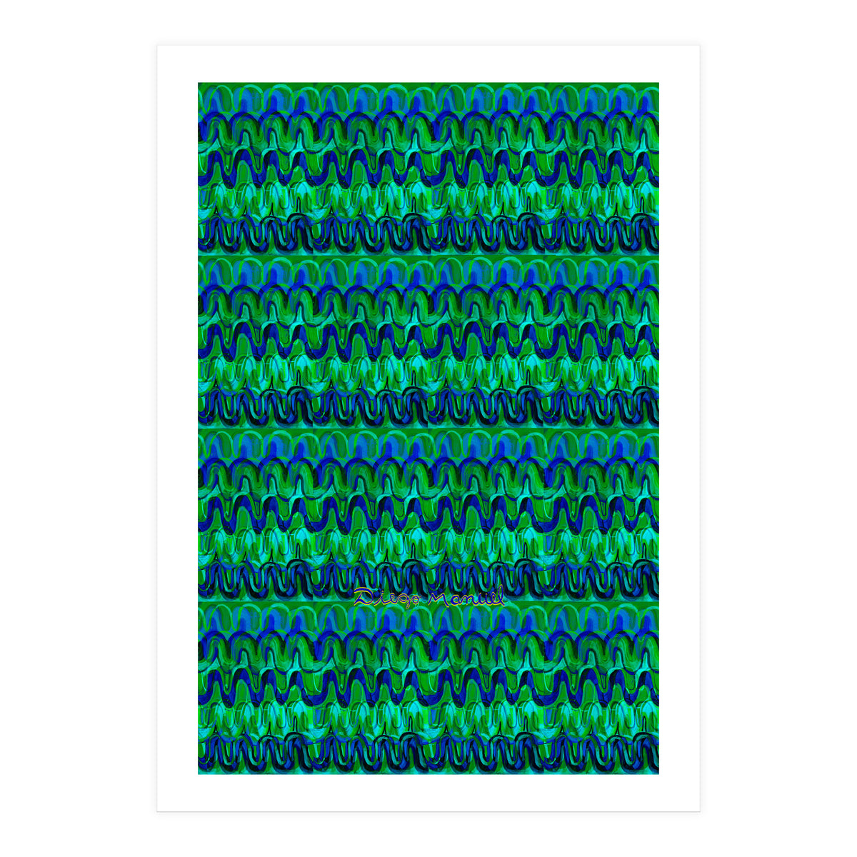 New Graffiti B 50 (Print Only)