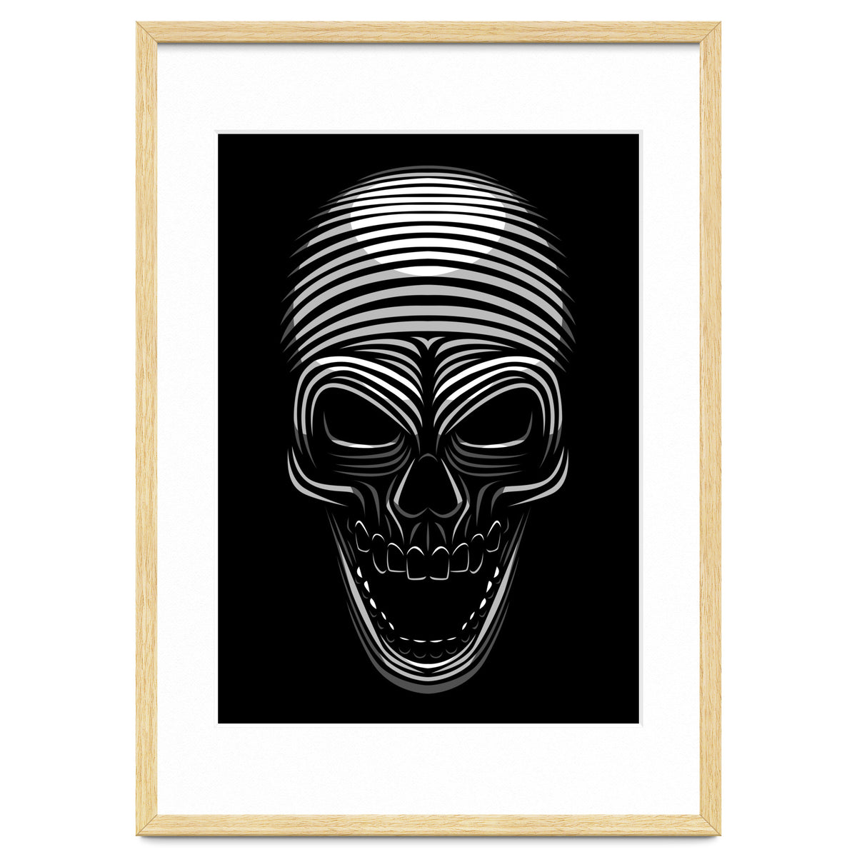Lines Skull