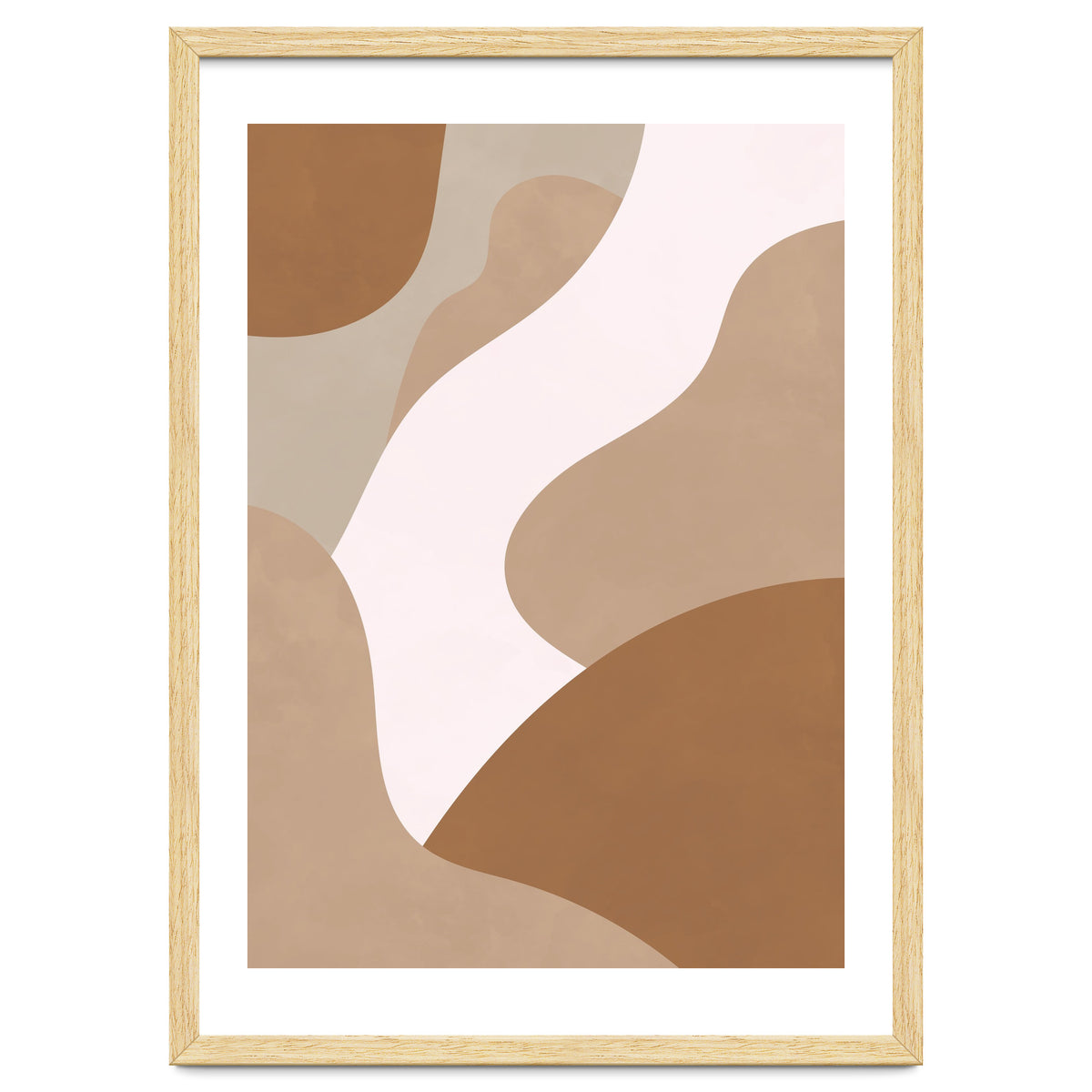 Abstract Boho Organic Shapes