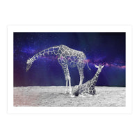 Giraffes on The Moon (Print Only)